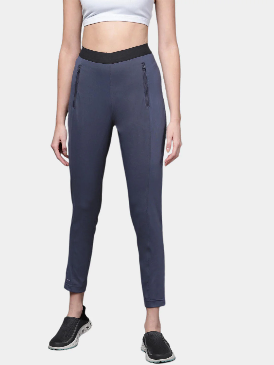 Columbia Women Navy Blue On The Go Hybrid Pant (Sun Protection) - Image 10