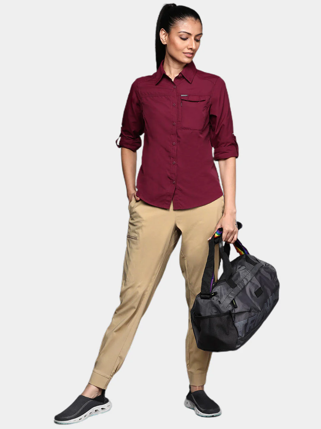 Columbia Women Brown On The Go Jogger (Sun Protection) - Image 11