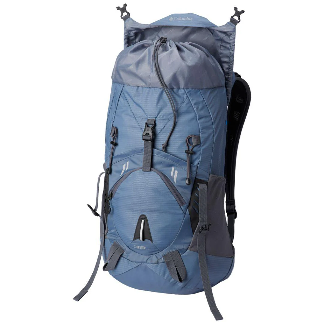 Columbia Unisex Blue Outdoor Adventure 38L Backpack - Image 4