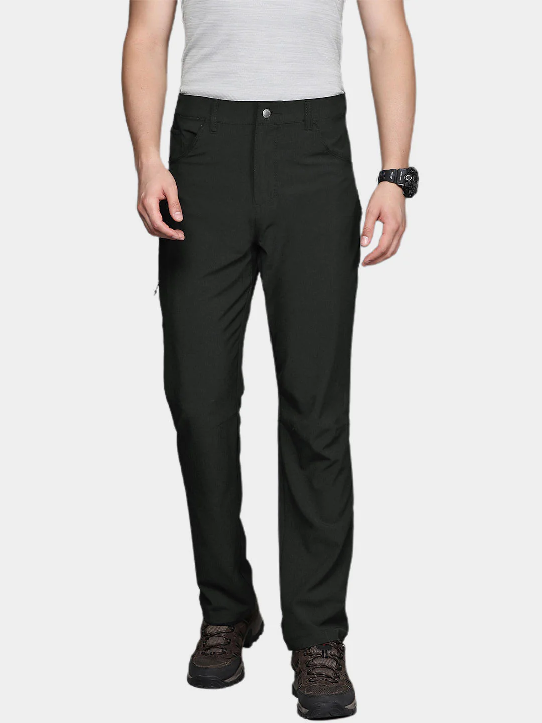 Columbia Men Black Outdoor Elements Stretch Pant (Sun Protection) - Image 6