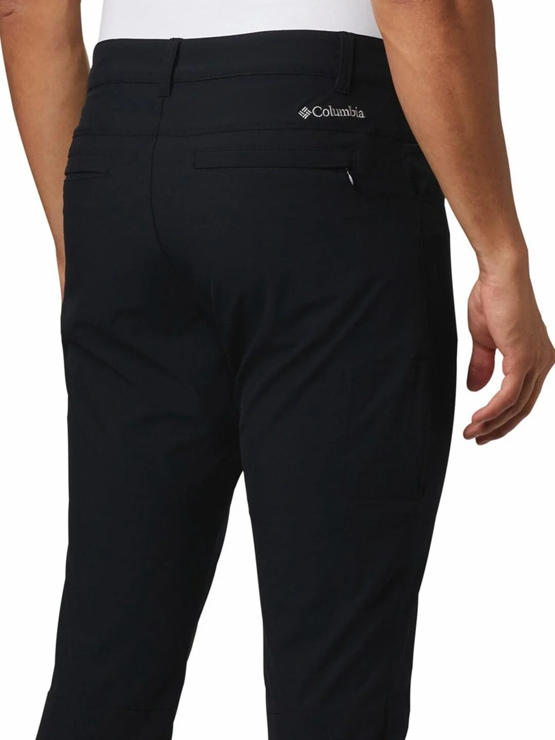 Columbia Men Black Outdoor Elements Stretch Pant (Sun Protection) - Image 6