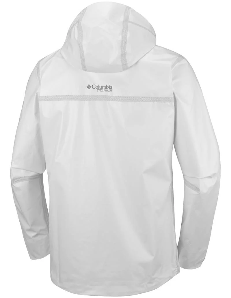Columbia Men White OutDry Ex ECO Tech Shell - Image 2