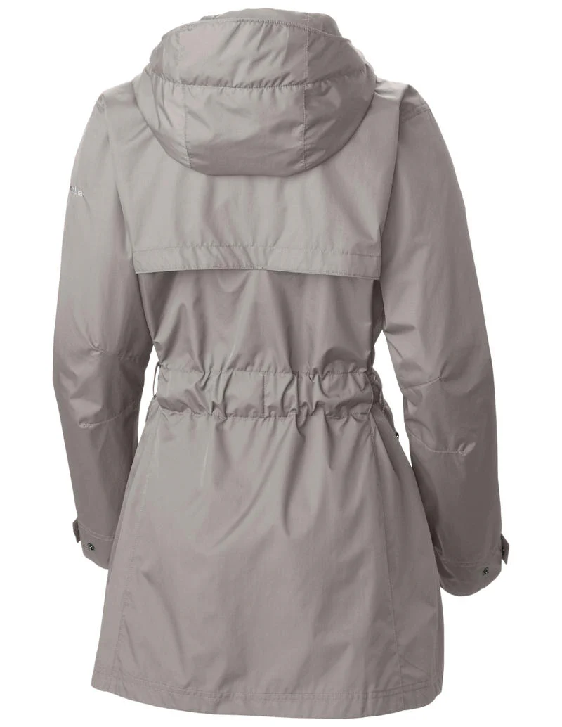 Columbia Women Grey Pardon My Trench Rain Jacket - Image 2