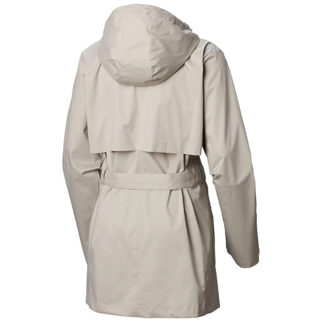 Columbia Women Grey Pardon My Trench Rain Jacket - Image 2