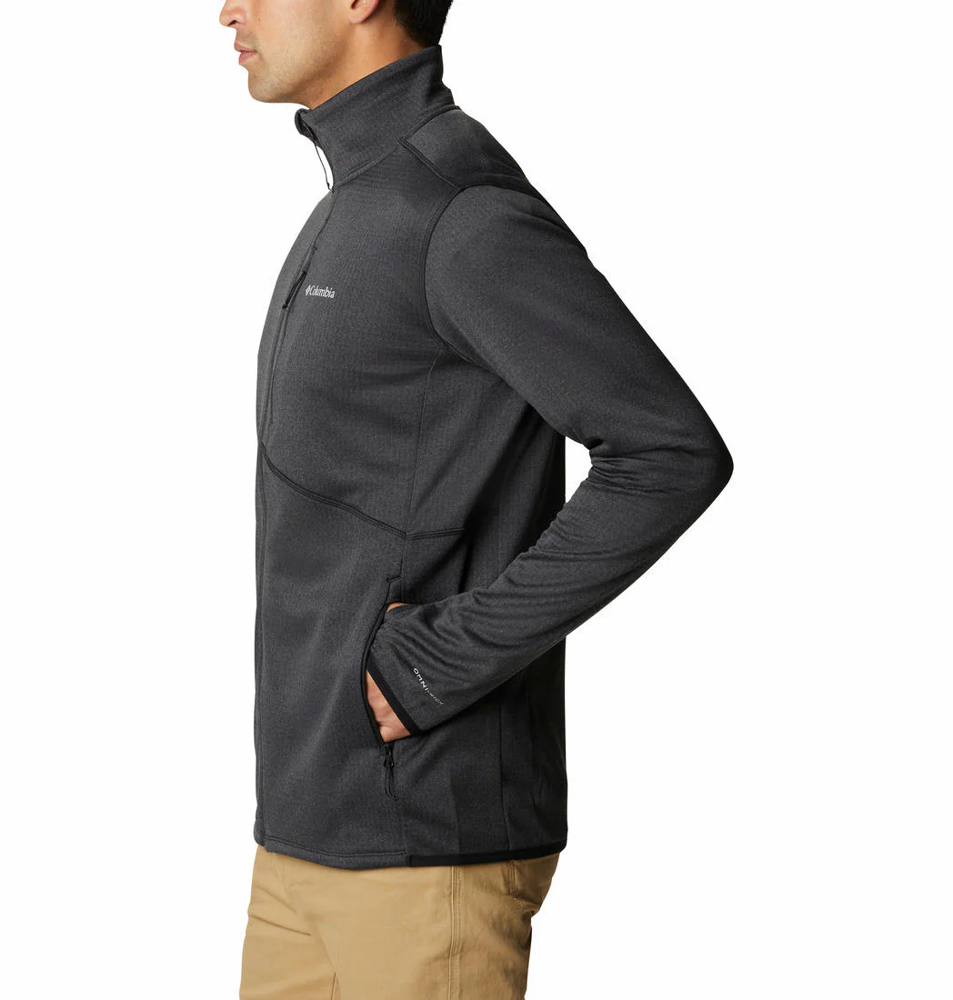 Columbia Men Black Park View Fleece Full Zip - Image 3