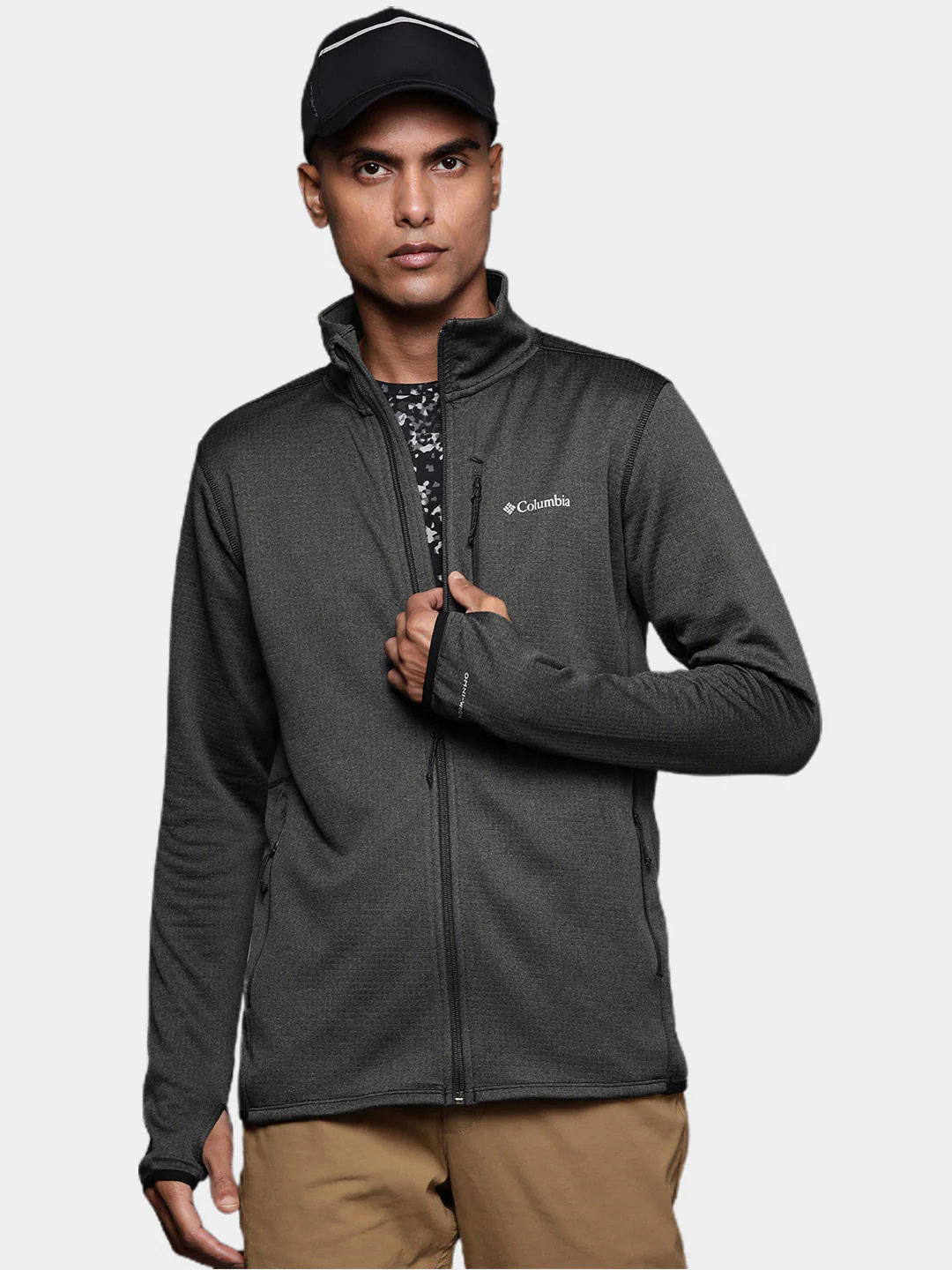 Columbia Men Black Park View Fleece Full Zip - Image 7