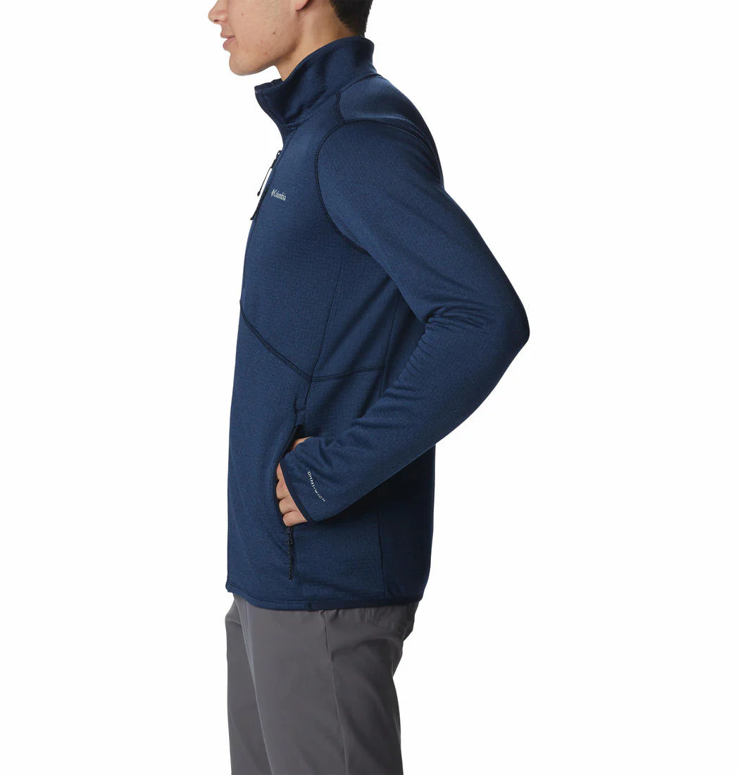 Columbia Men Blue Park View Fleece Full Zip - Image 7