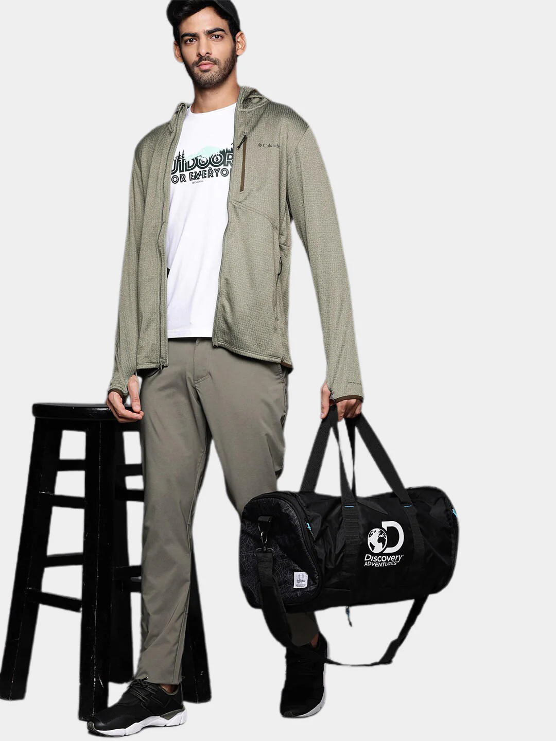 Columbia Men Green Park View Fleece Full Zip Hoodie - Image 9
