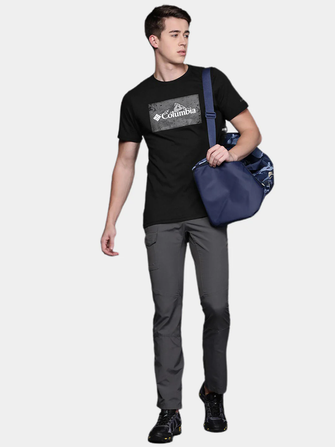 Columbia Men Black Path Lake Graphic Tee II - Image 7