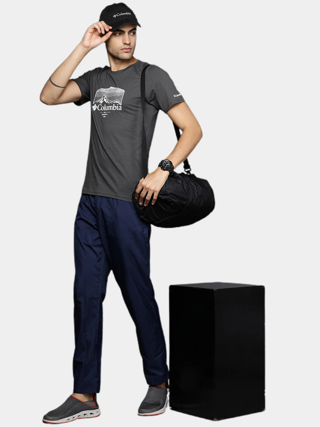Columbia Men Black Path Lake Graphic Tee II - Image 9