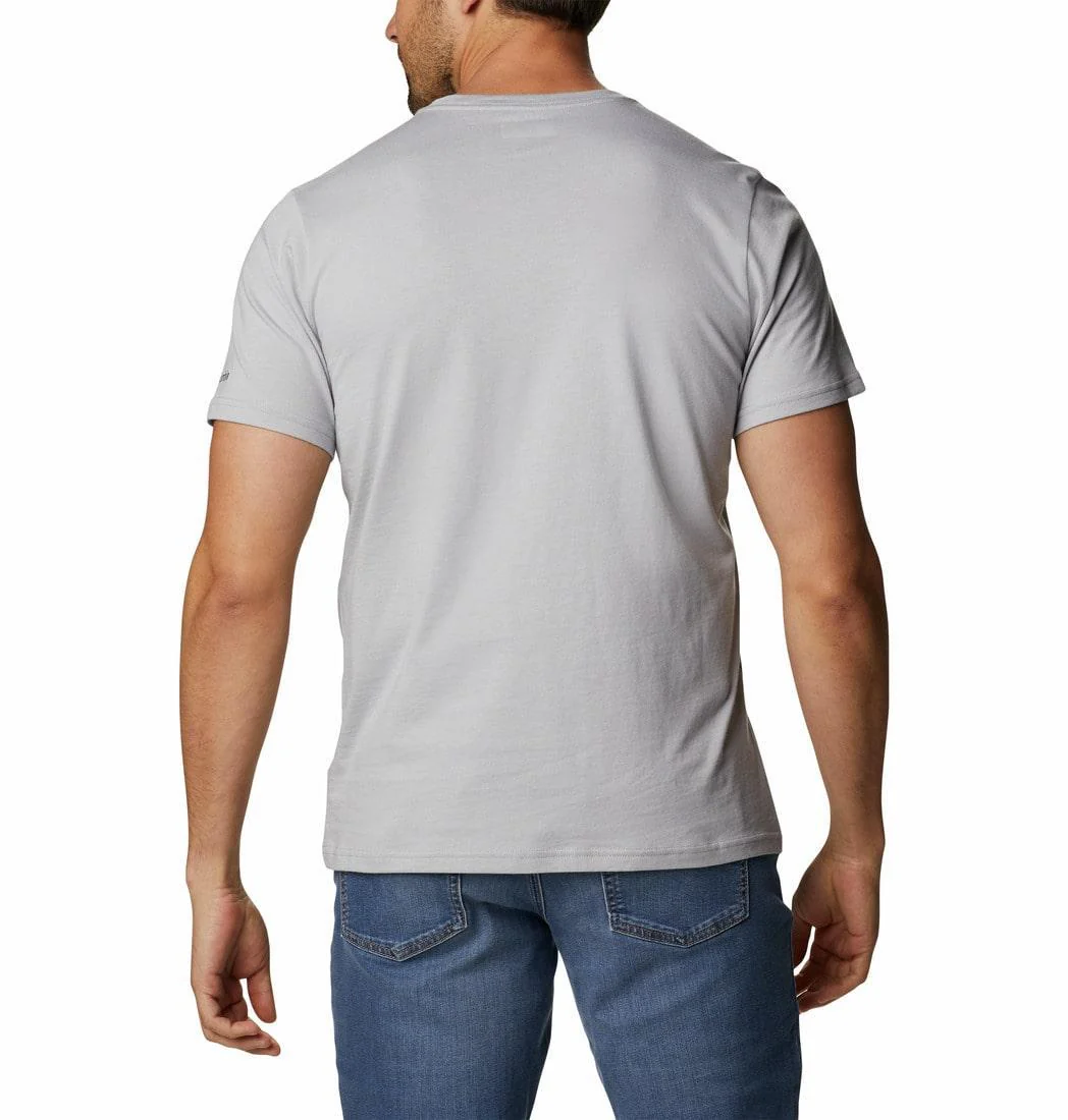 Columbia Men Grey Path Lake Graphic Tee II - Image 2