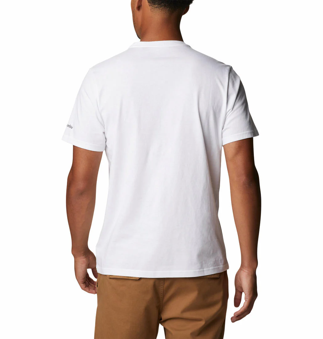 Columbia Men White Path Lake Graphic Tee II - Image 4