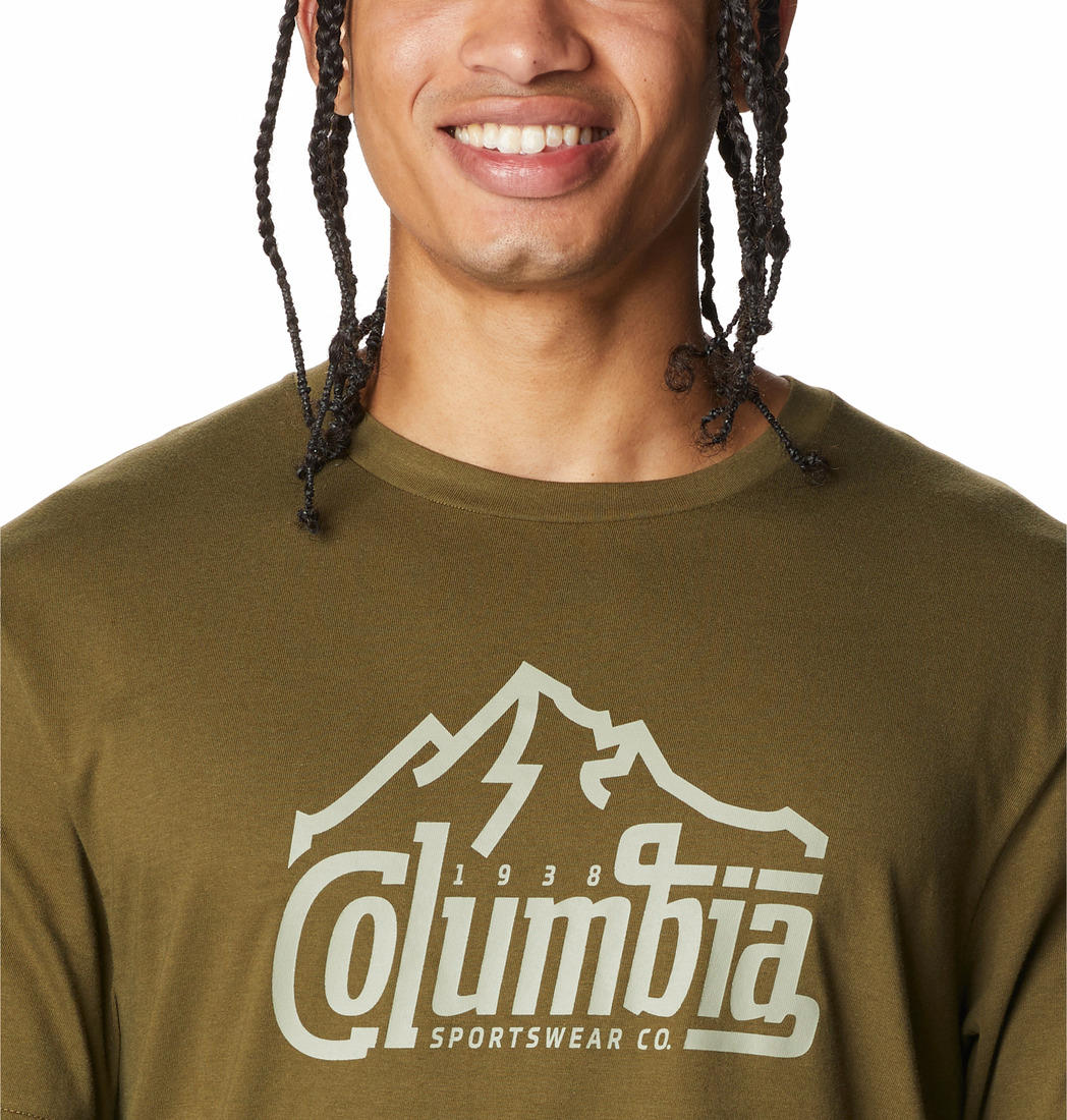 Columbia Men Green Path Lake Graphic Tee II - Image 4
