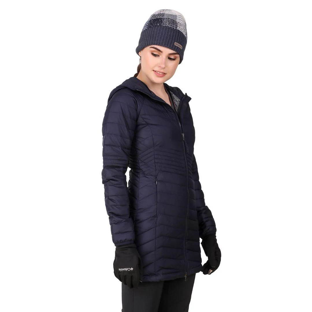 Columbia Women Blue Permafrost Plush Beanie II - Image 4
