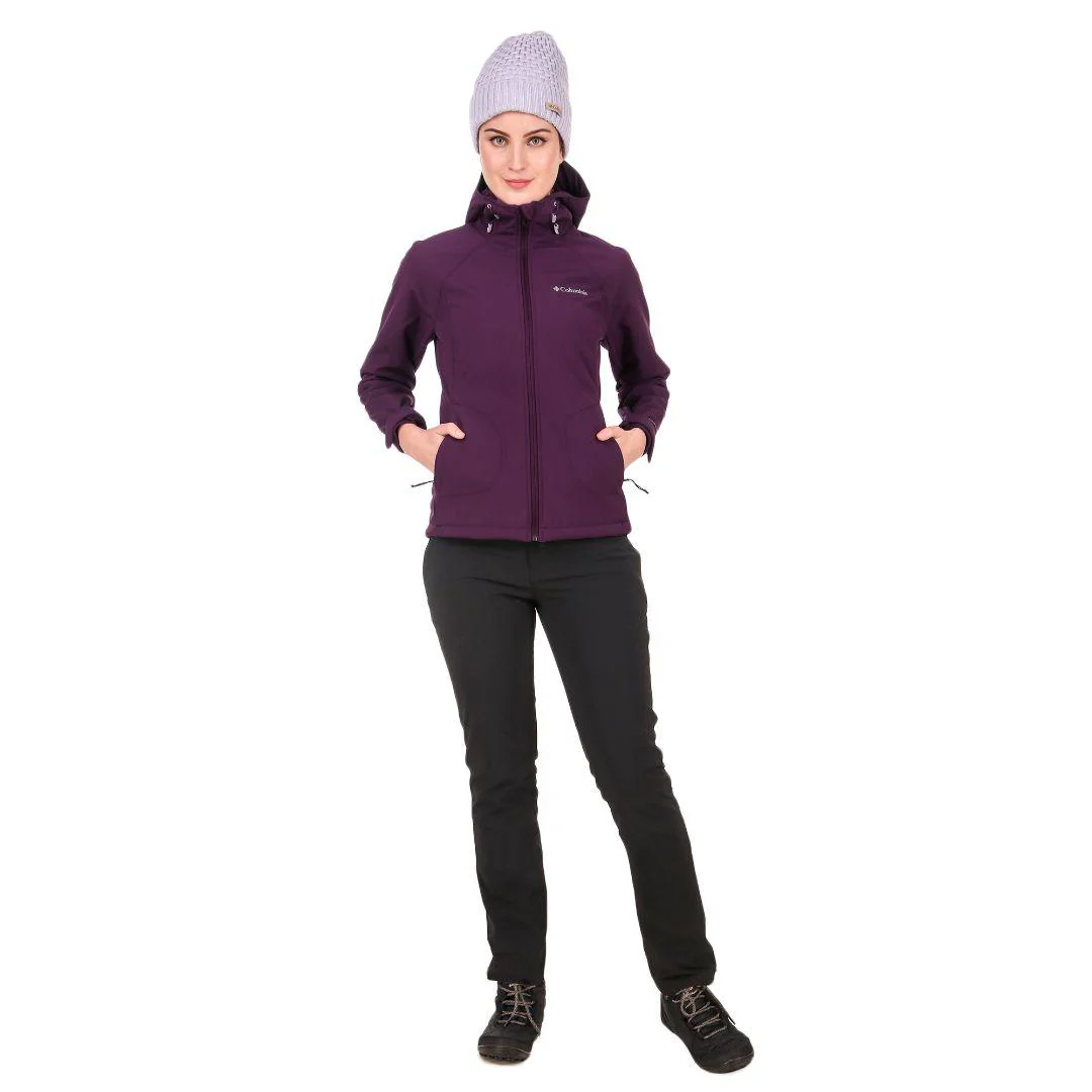 Columbia Women Maroon Phurtec II Softshell - Image 4