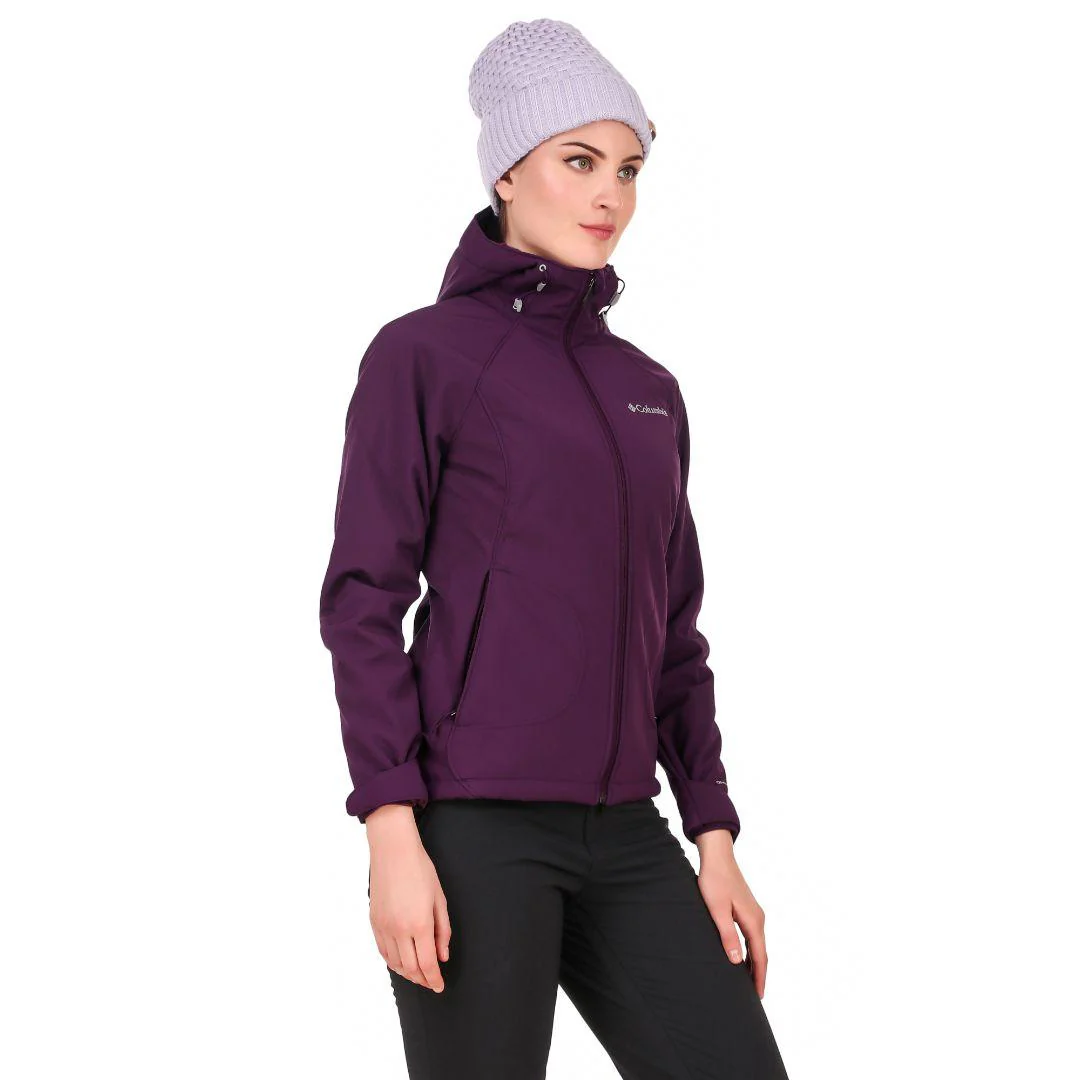 Columbia Women Maroon Phurtec II Softshell - Image 6