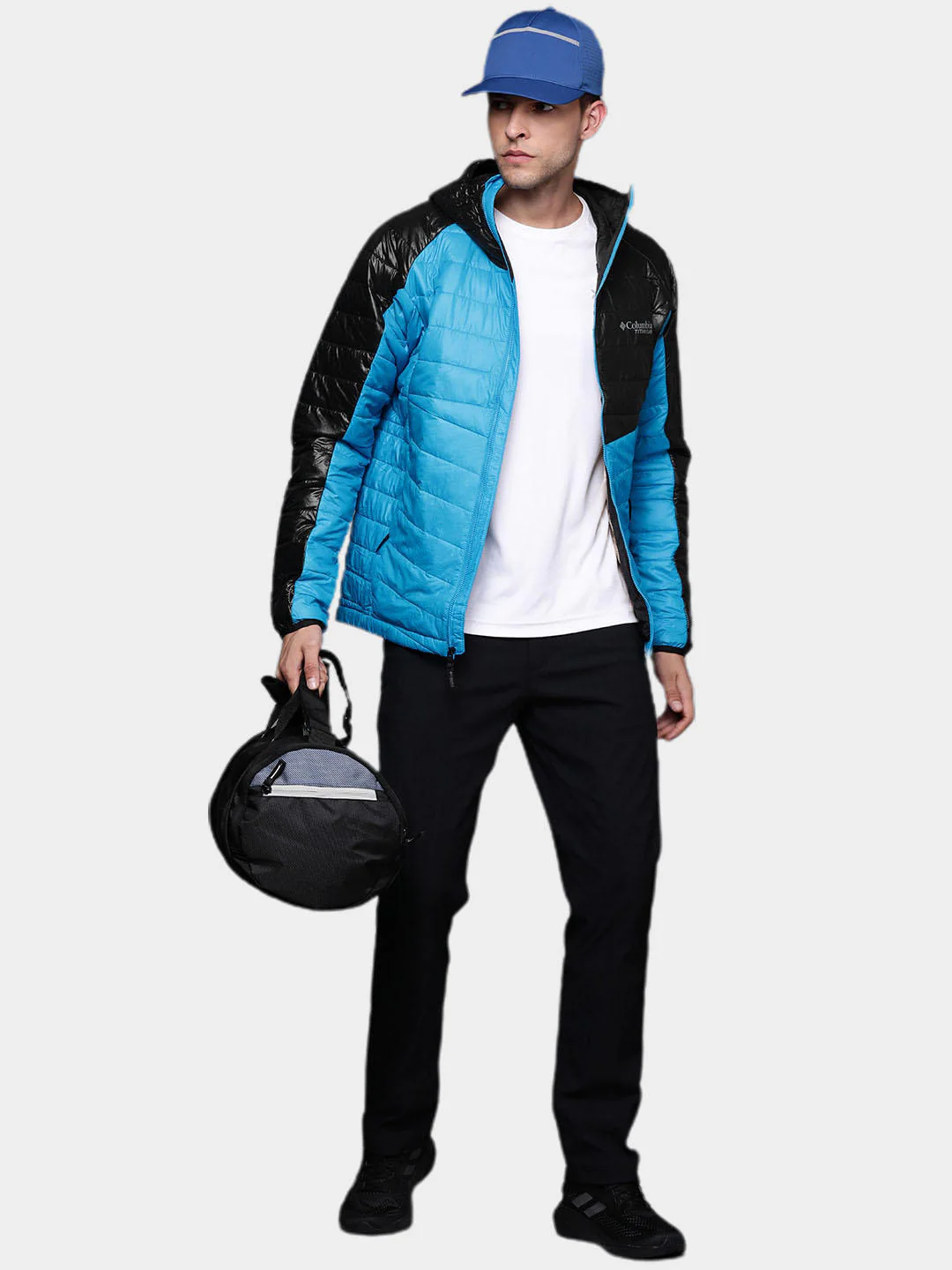 Columbia Men Blue Platinum Peak Hooded Jacket - Image 11