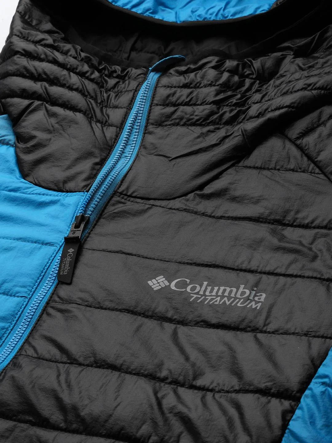 Columbia Men Blue Platinum Peak Hooded Jacket - Image 6