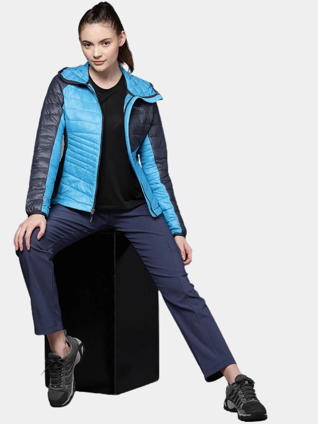 Columbia Women Blue Platinum Peak Hooded Jacket - Image 12
