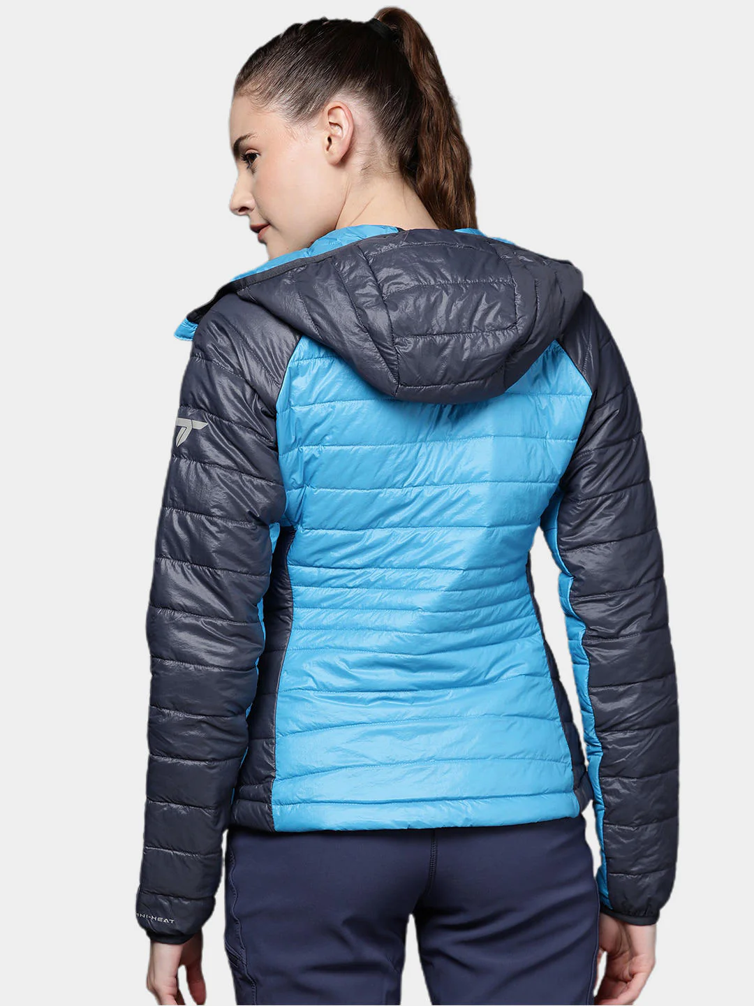 Columbia Women Blue Platinum Peak Hooded Jacket - Image 13