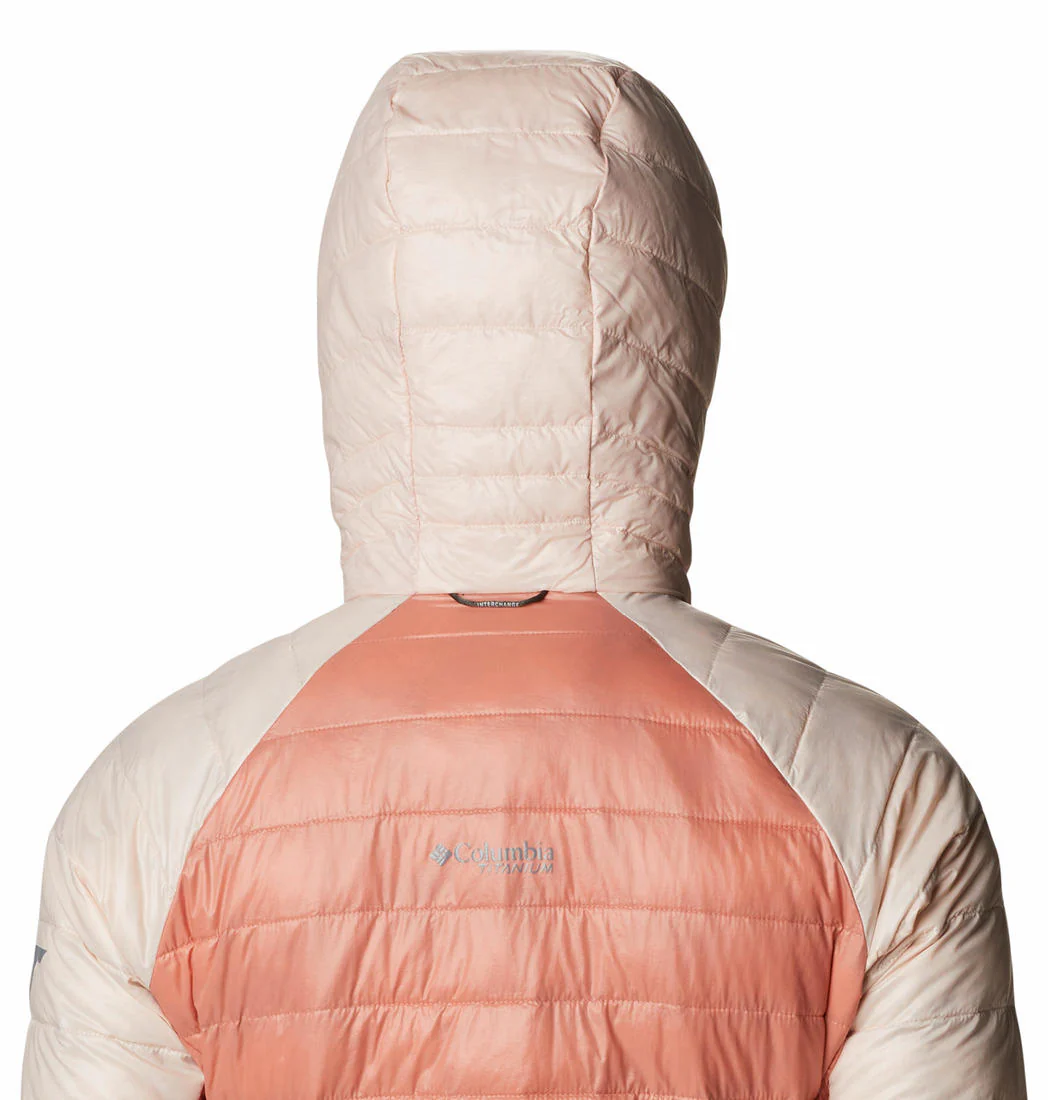 Columbia Women Red Platinum Peak Hooded Jacket - Image 3