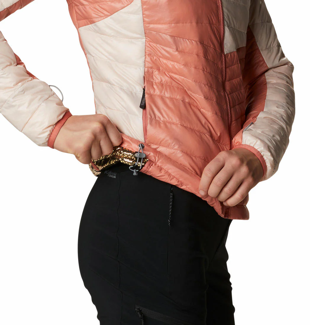 Columbia Women Red Platinum Peak Hooded Jacket - Image 4