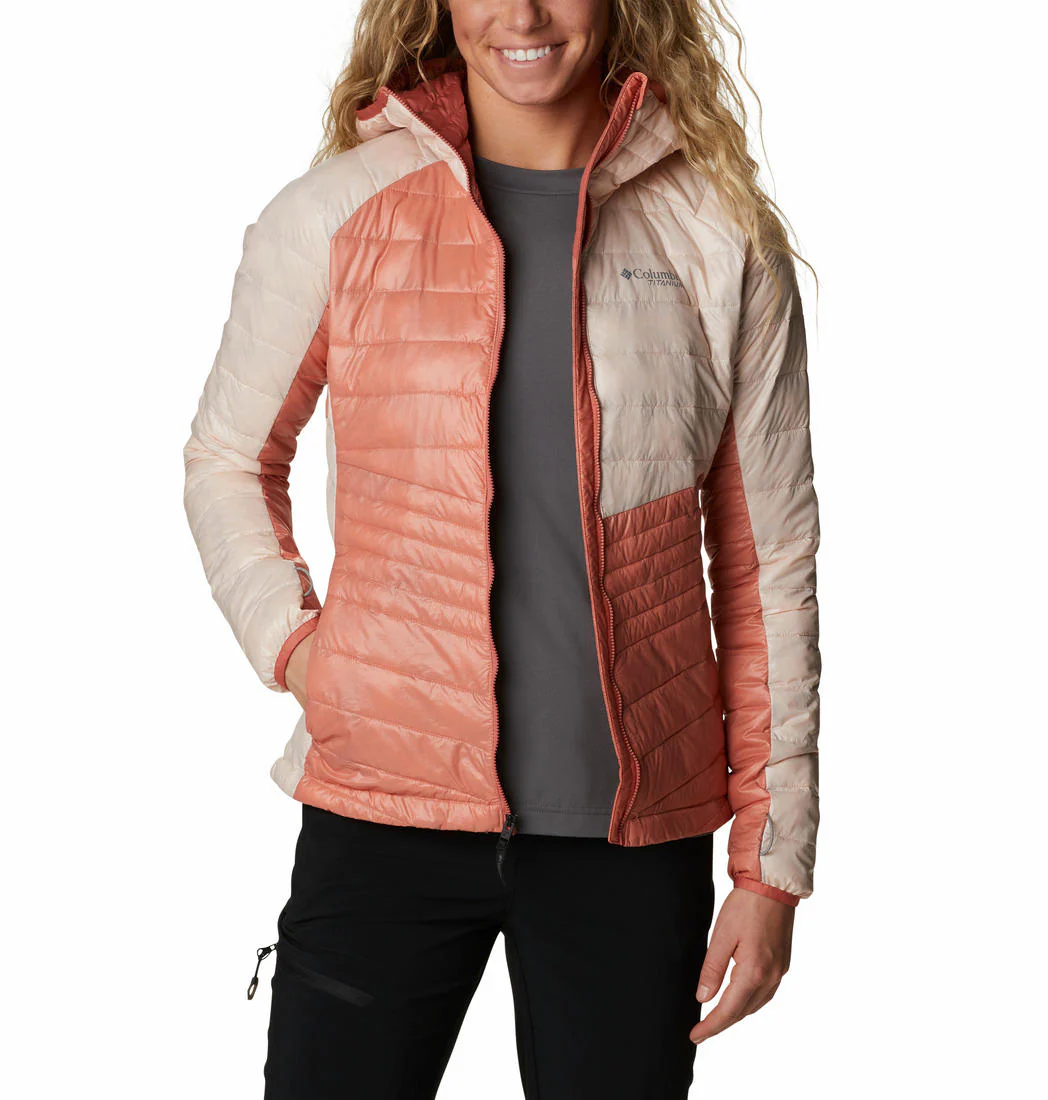 Columbia Women Red Platinum Peak Hooded Jacket - Image 6