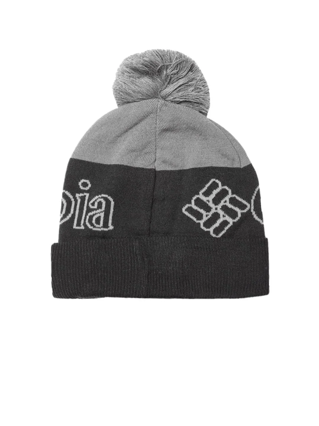 Columbia Unisex Grey Polar Powder II Beanie - Image 2
