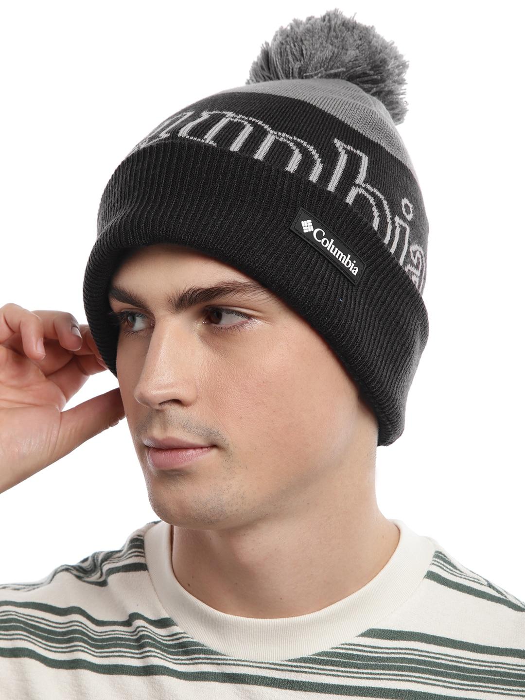 Columbia Unisex Grey Polar Powder II Beanie - Image 4