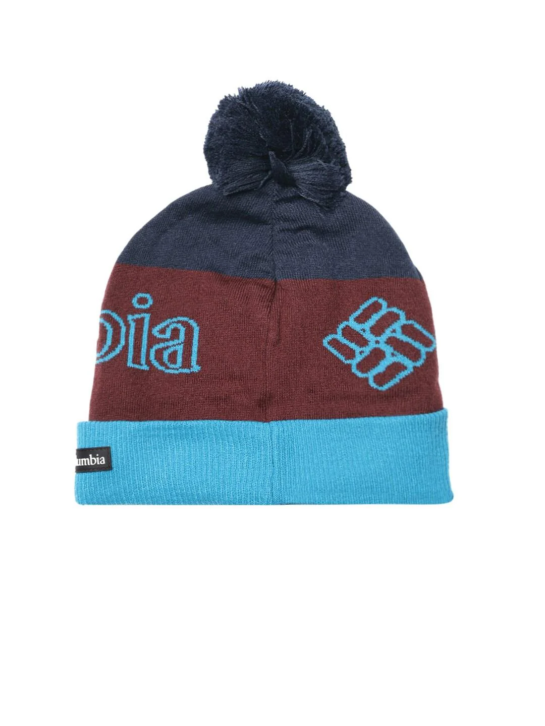 Columbia Unisex Blue Polar Powder II Beanie - Image 2