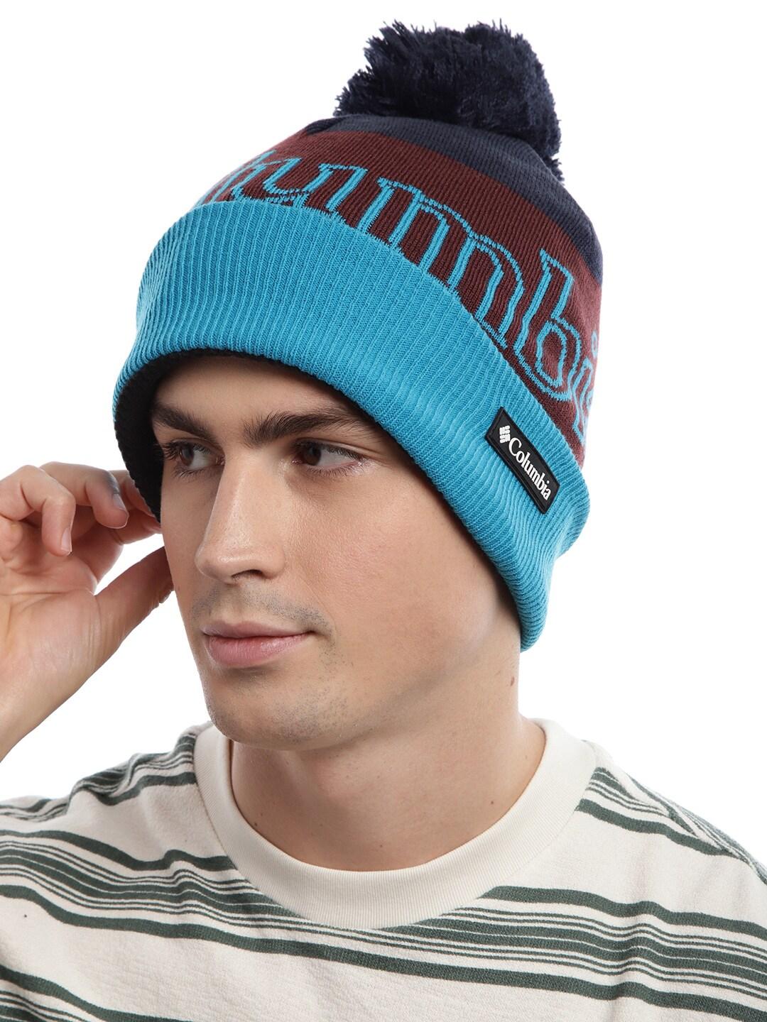 Columbia Unisex Blue Polar Powder II Beanie - Image 5
