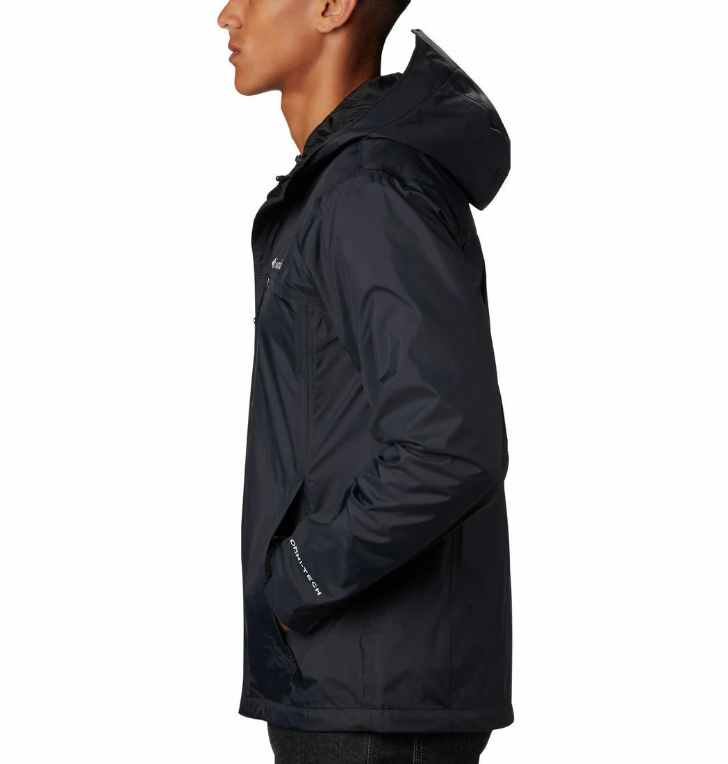 Columbia Men Black Pouring Adventure II Jacket Waterproof - Image 8