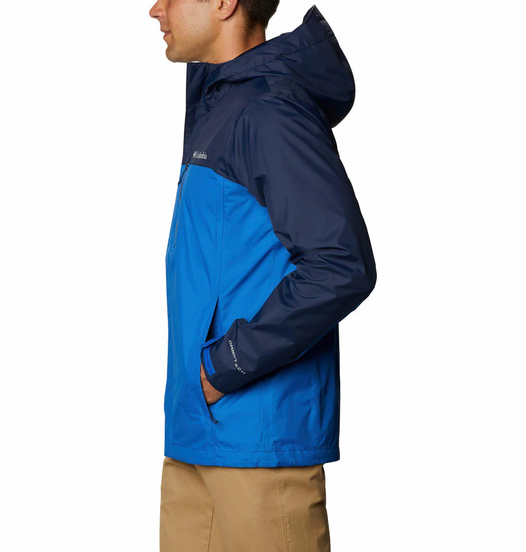 Columbia Men Blue Pouring Adventure II Jacket Waterproof - Image 7