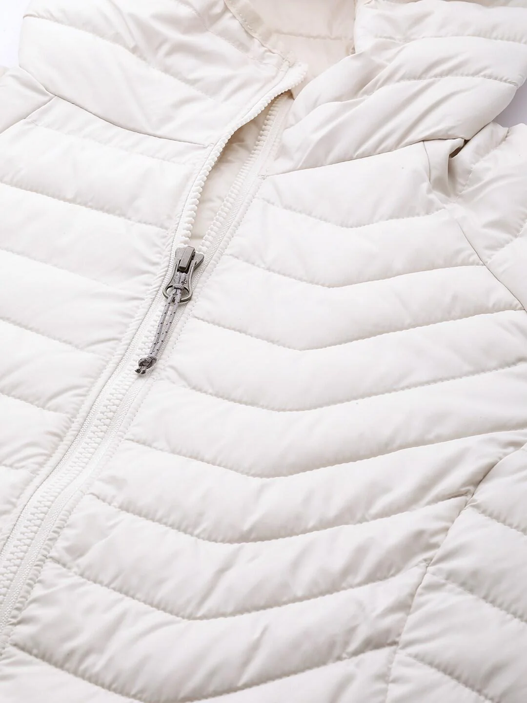 Columbia Women White Powder Lite Hooded Jacket - Image 5