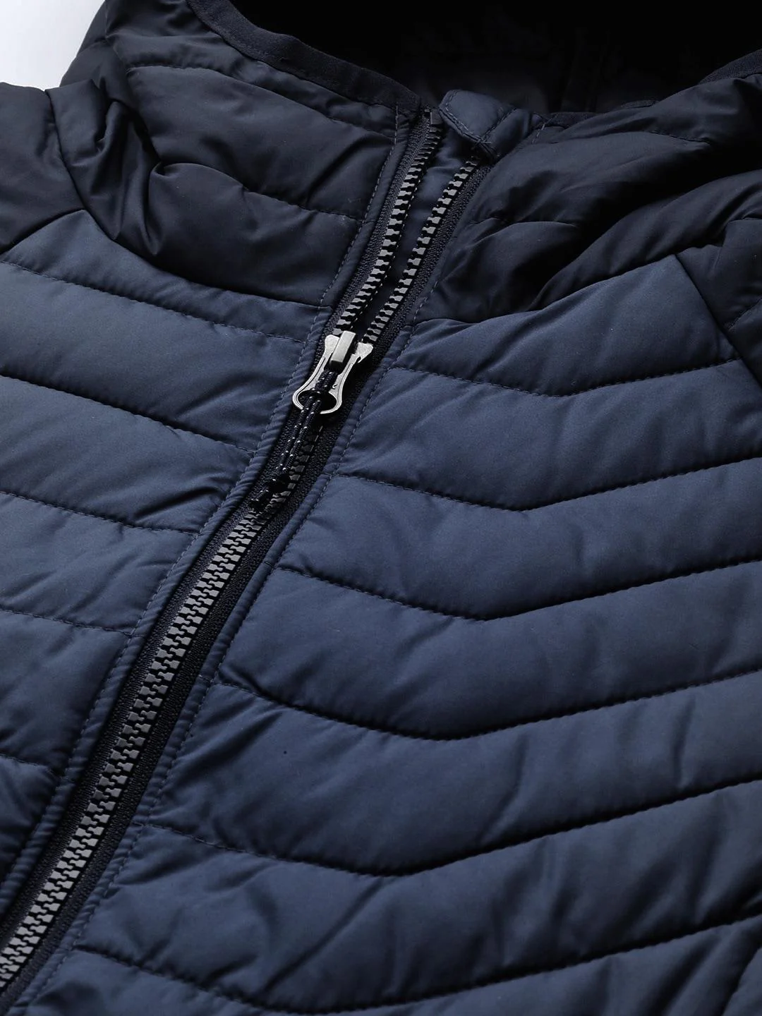 Columbia Women Navy Blue Powder Lite Hooded Jacket - Image 5