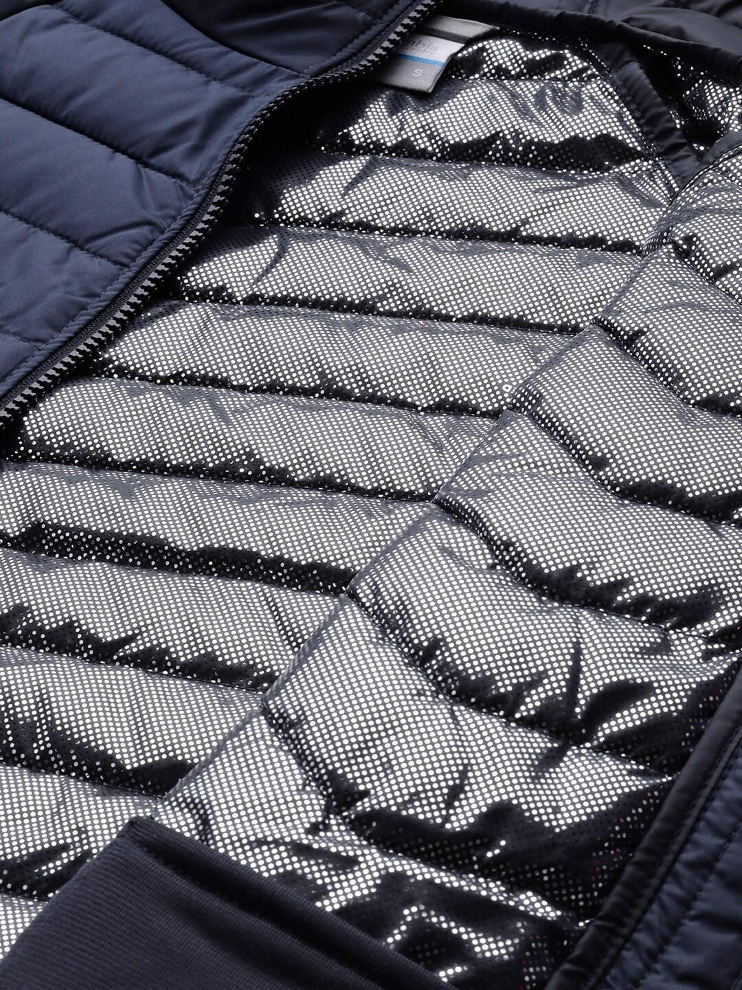 Columbia Women Navy Blue Powder Lite Hooded Jacket - Image 7