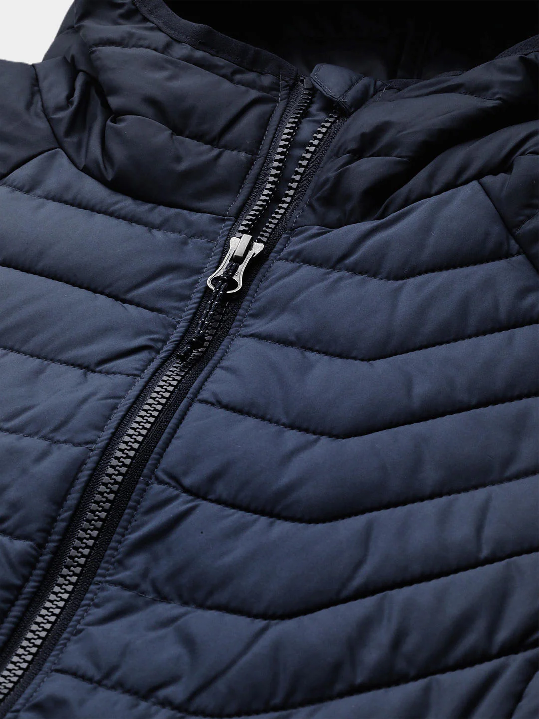 Columbia Women Navy Blue Powder Lite Hooded Jacket - Image 9
