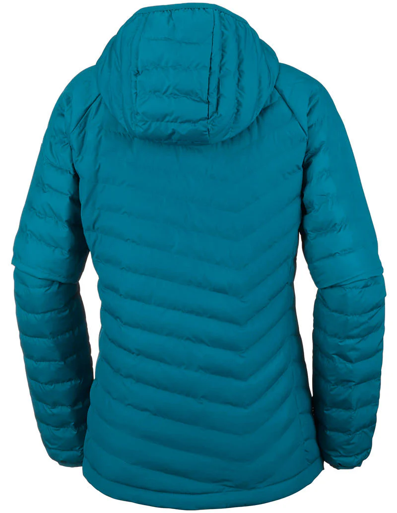 Columbia Women Blue Powder Lite Hooded Jacket - Image 2