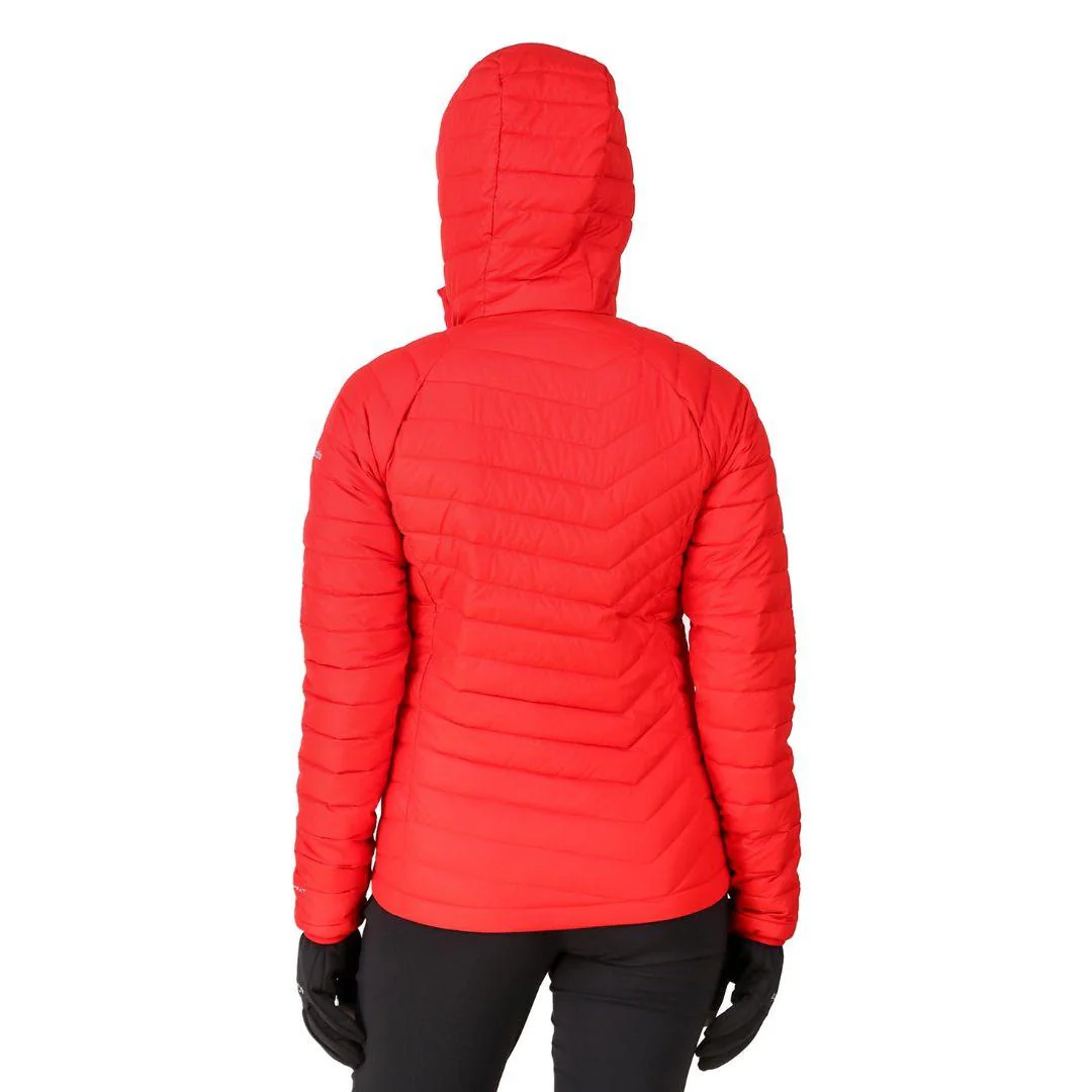 Columbia Women Red Powder Lite Hooded Jacket - Image 8