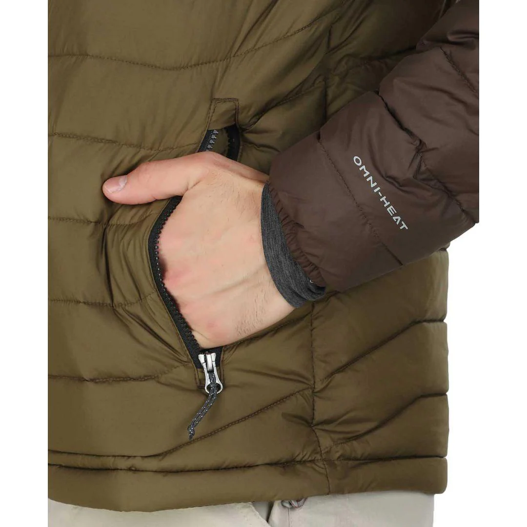 Columbia Men Green Powder Lite Hooded Jacket - Image 2
