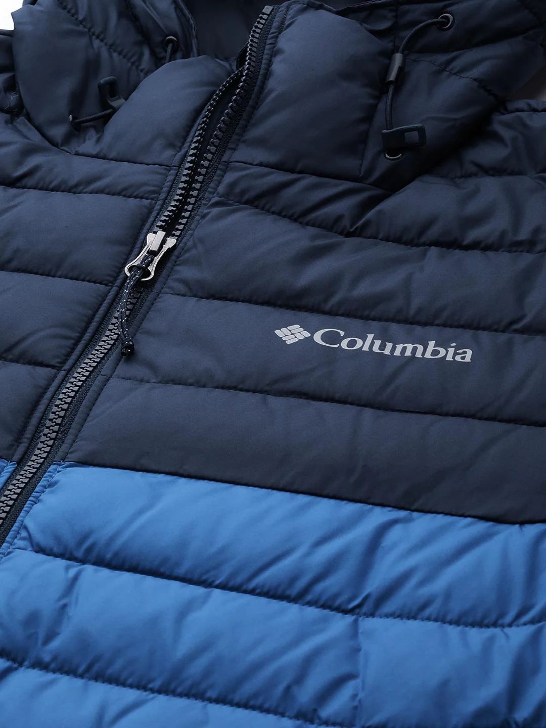 Columbia Men Blue Powder Lite Hooded Jacket - Image 5