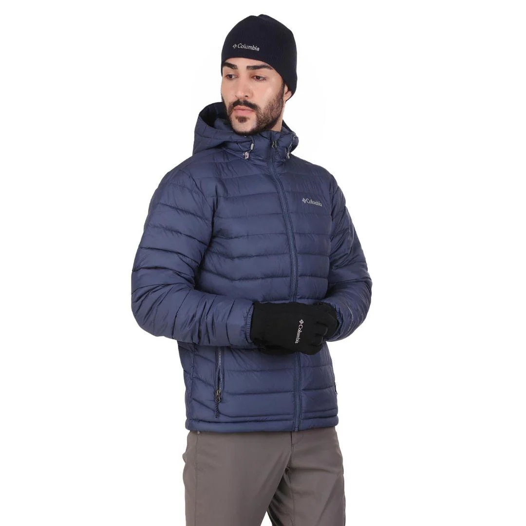 Columbia Men Blue Powder Lite Hooded Jacket - Image 6
