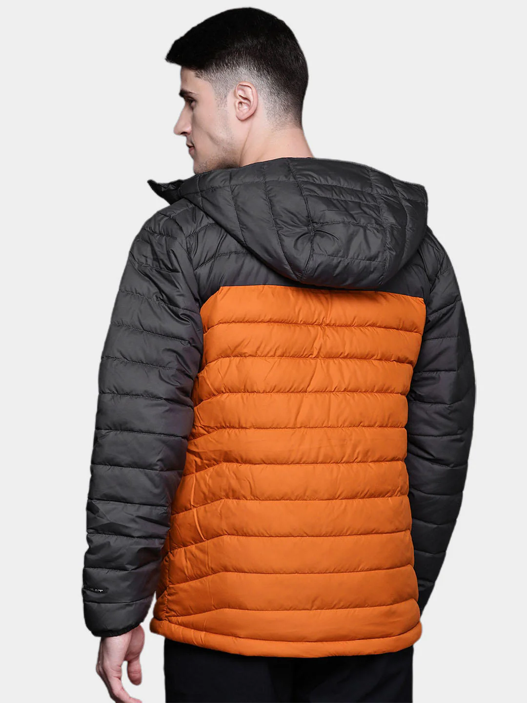 Columbia Men Orange Powder Lite Hooded Jacket - Image 12