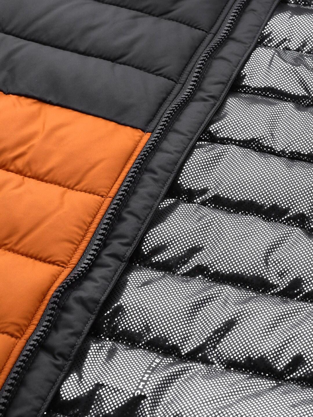 Columbia Men Orange Powder Lite Hooded Jacket - Image 8