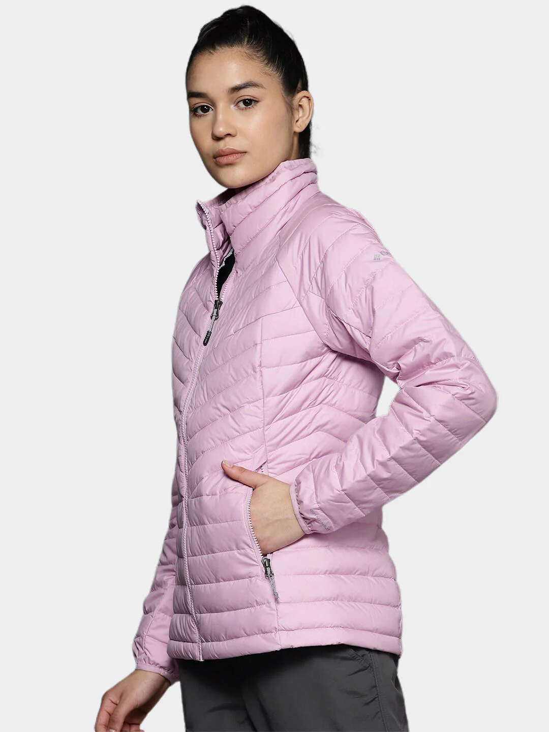 Columbia Women Purple Powder Lite II Full Zip Jacket - Image 9