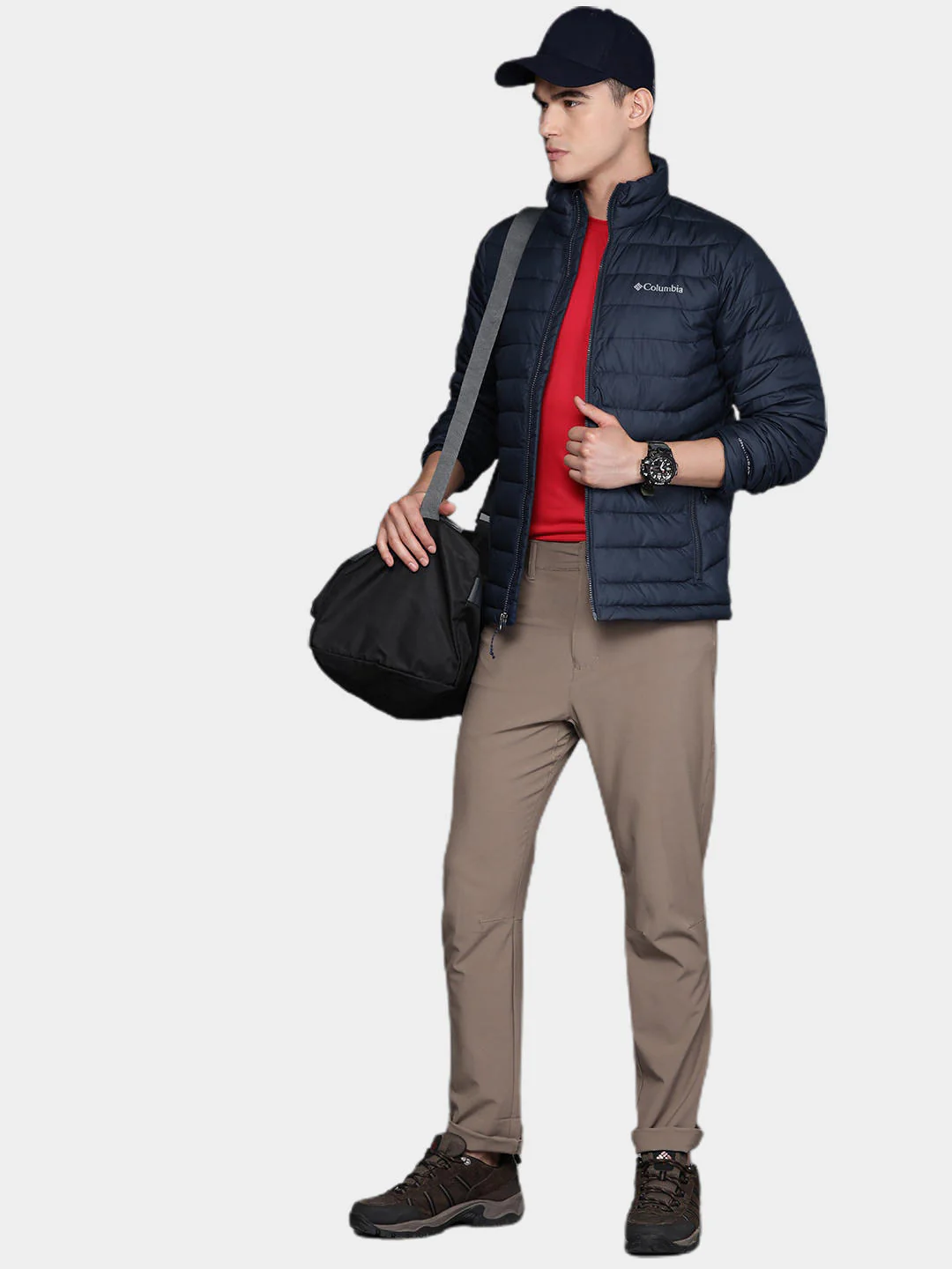 Columbia Men Blue Powder Lite Jacket - Image 11