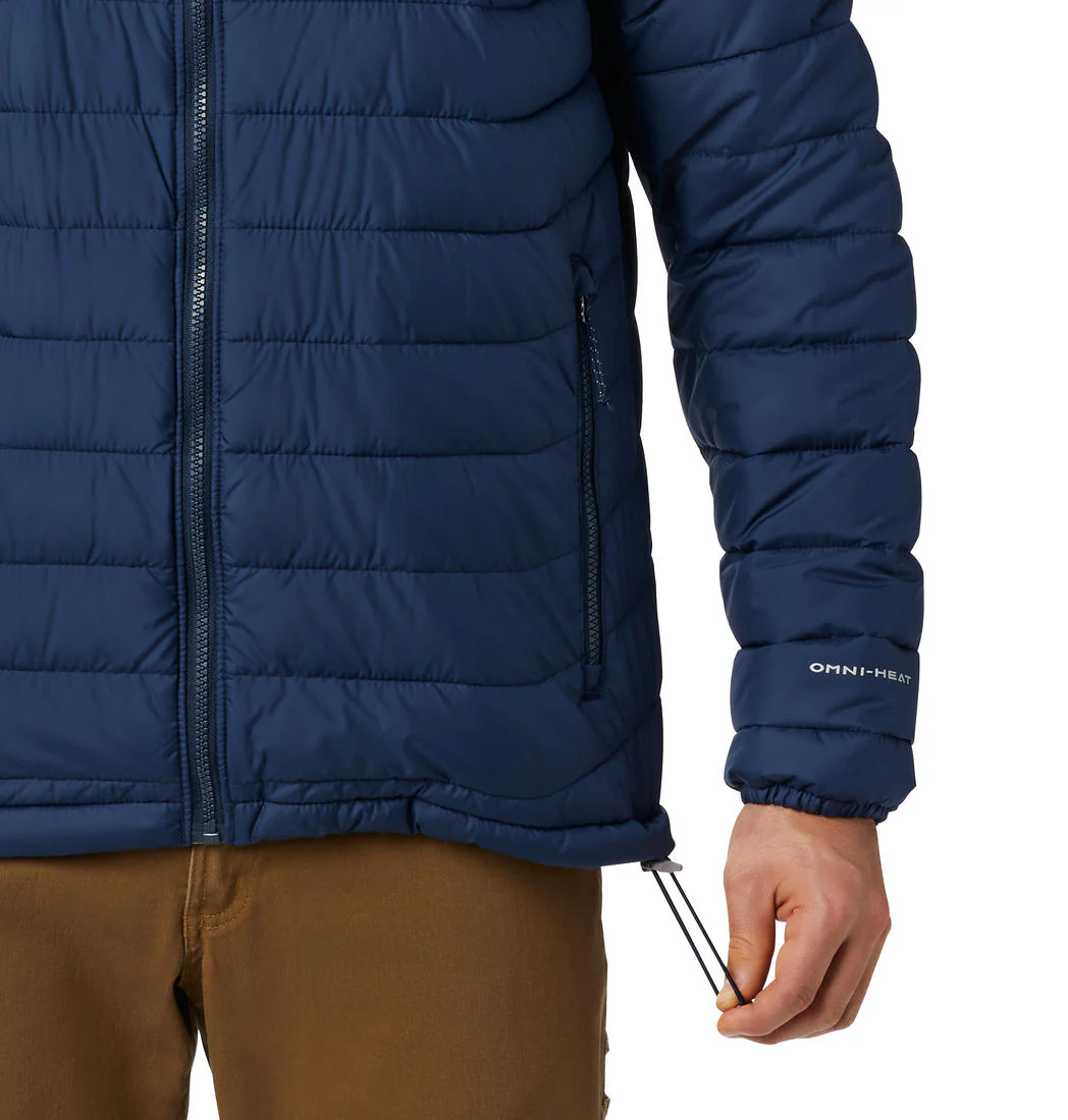 Columbia Men Blue Powder Lite Jacket - Image 3