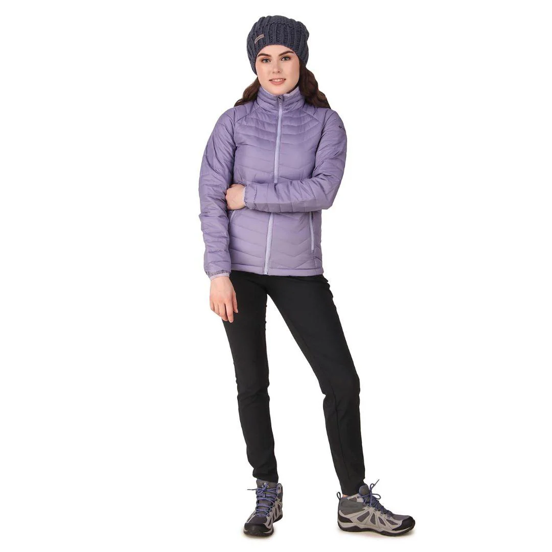 Columbia Women Purple Powder Lite Jacket - Image 4