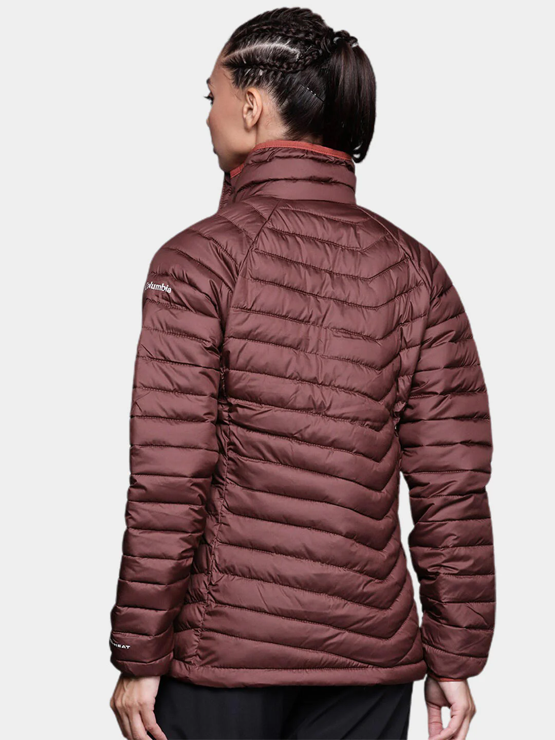 Columbia Women Maroon Powder Lite Jacket - Image 10