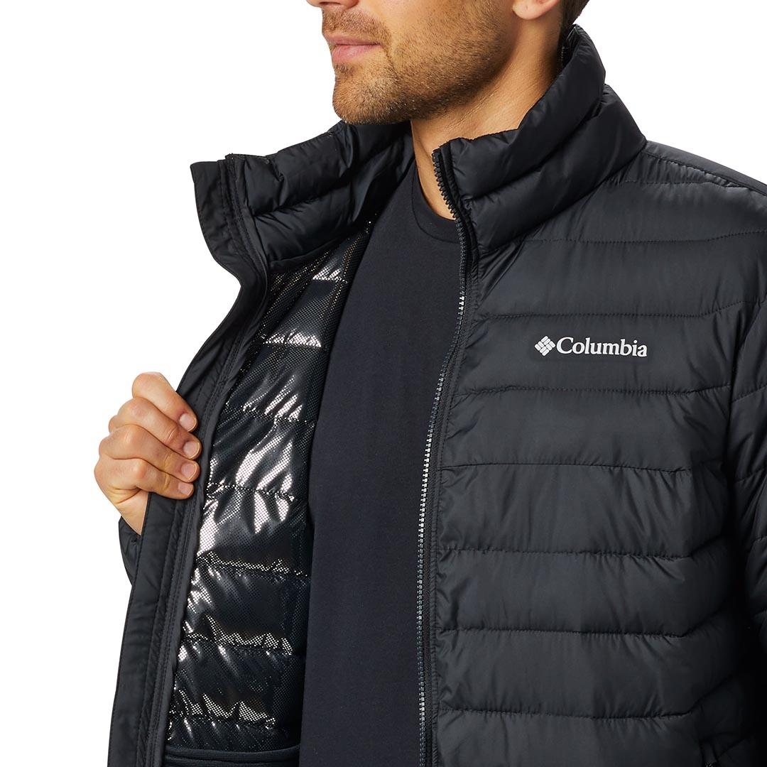 Columbia Men Black Powder Lite Jacket - Image 4